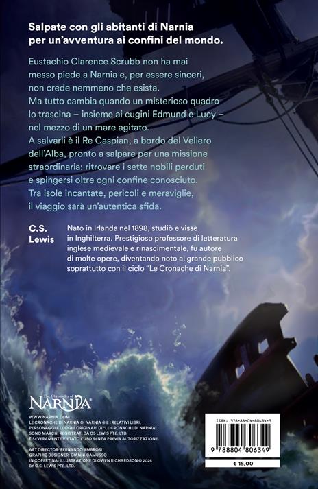 Il viaggio del veliero. Le cronache di Narnia. Vol. 5 - Clive S. Lewis - 2
