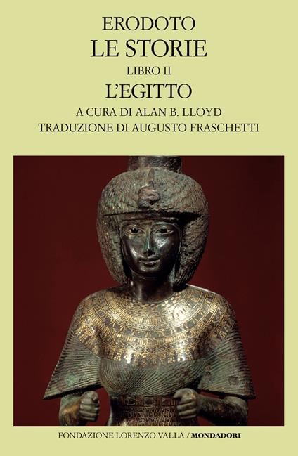 Le storie. Vol. 2: L' Egitto - Erodoto - copertina