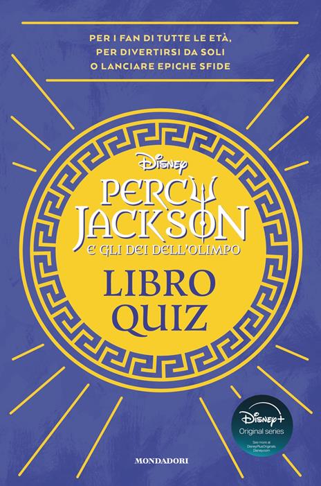 Libro quiz. Percy Jackson e gli dei dell'Olimpo - copertina