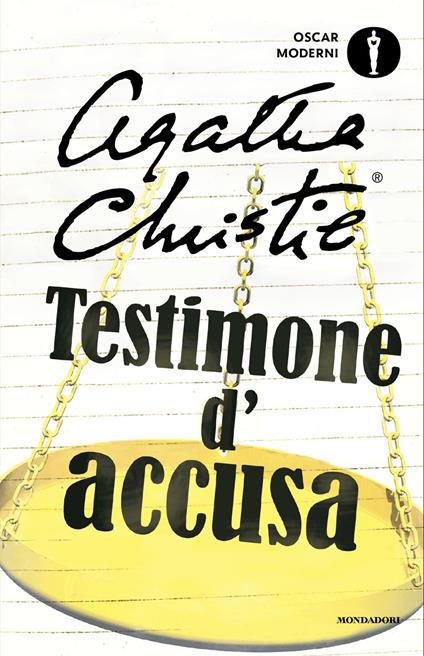 Testimone d'accusa e altre storie - Agatha Christie - copertina