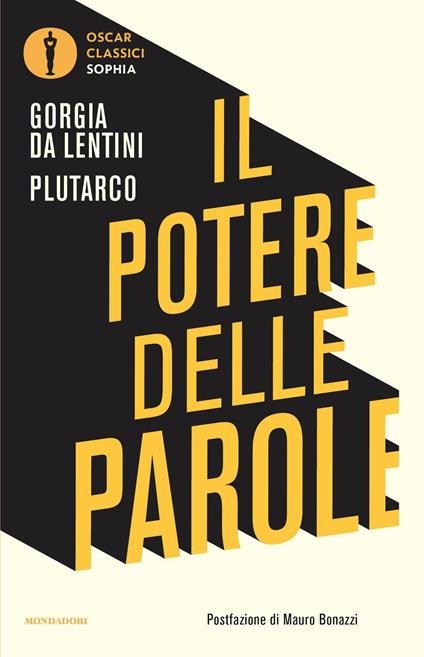 Il potere delle parole - Plutarco,Gorgia - copertina
