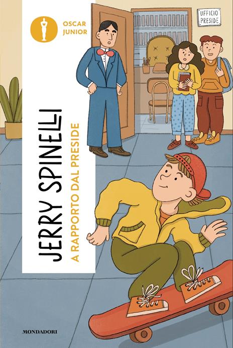A rapporto dal preside - Jerry Spinelli - copertina