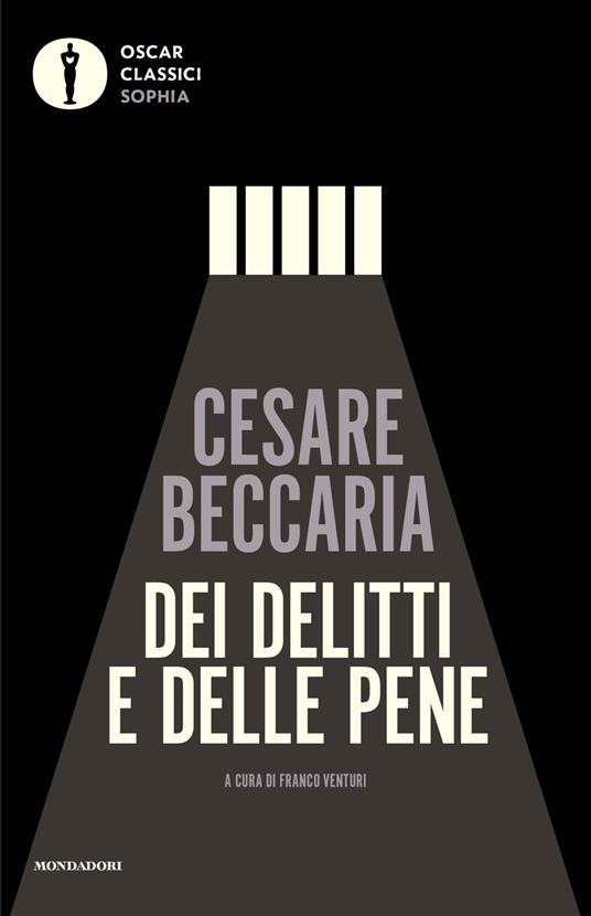 Dei delitti e delle pene - Cesare Beccaria - copertina