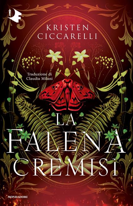 La falena cremisi - Kristen Ciccarelli - copertina