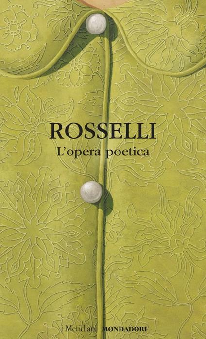 L'opera poetica - Amelia Rosselli - copertina