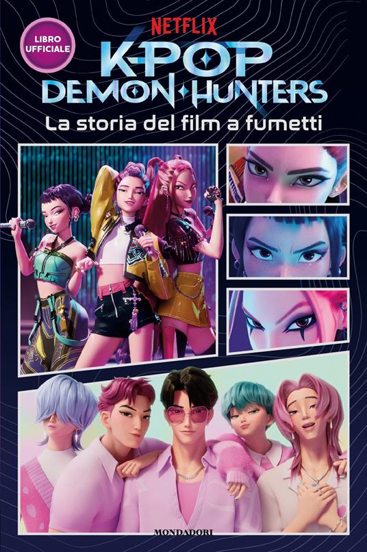 Kpop Demon Hunters. La storia del film a fumetti. Libro ufficiale - copertina