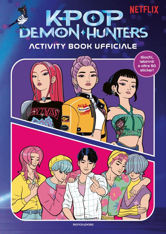 Kpop Demon Hunters. Activity book ufficiale. Con Adesivi - copertina
