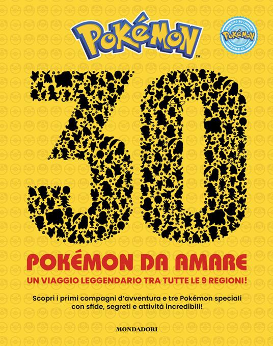 Pokémon. 30 Pokémon da amare - copertina