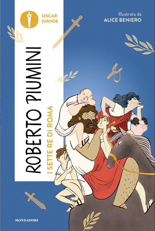 I sette re di Roma - Roberto Piumini - copertina