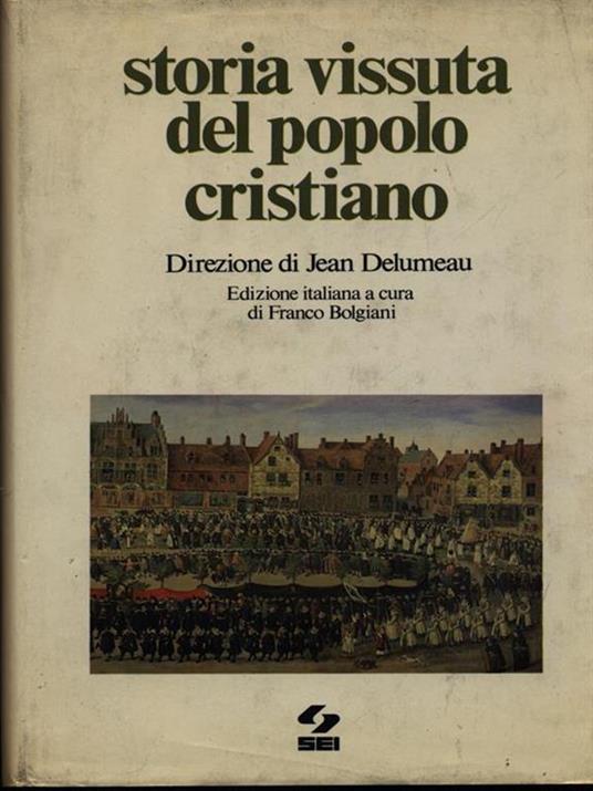 Storia vissuta del popolo cristiano - copertina