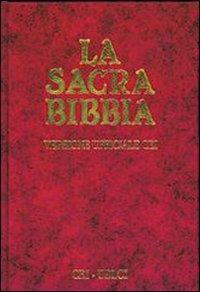 La sacra Bibbia - copertina
