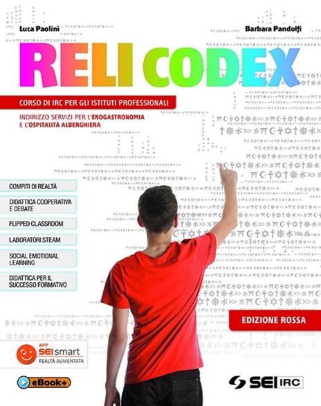 Relicodex. Ediz. rossa. Con nulla osta CEI. Con percorso IRC. Per gli Ist. professionali alberghieri. Con e-book. Con espansione online - Luca Paolini,Barbara Pandolfi - copertina