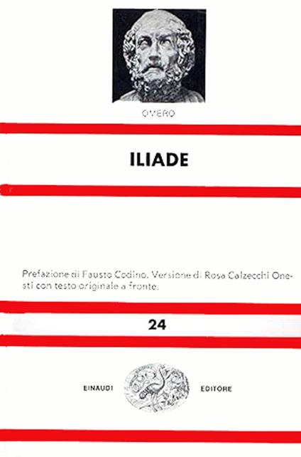 Iliade. Testo greco a fronte - Omero - copertina