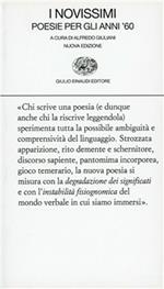 I novissimi. Poesie per gli anni Sessanta