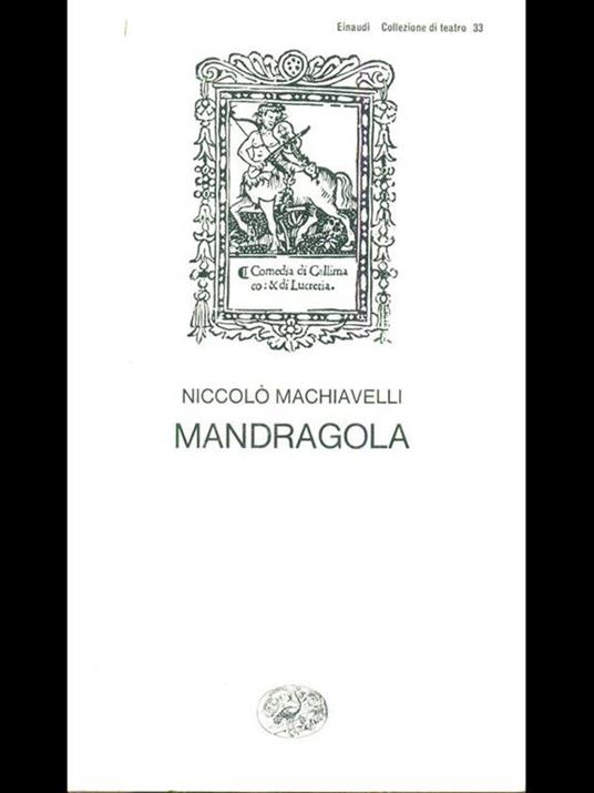 Mandragola - Niccolò Machiavelli - 2