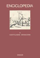 Enciclopedia Einaudi. Vol. 4: Costituzione-Divinazione. - copertina