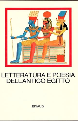 Letteratura e poesia dell'antico Egitto - copertina