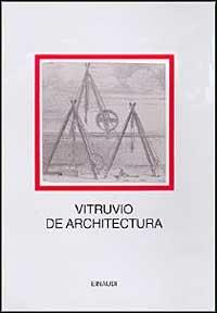 De architectura - Marco Vitruvio Pollione - copertina