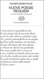 Nuove poesie-Requiem