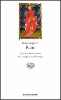 Le Rime - Dante Alighieri - copertina