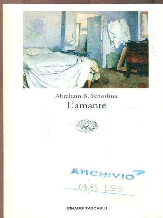 L' amante - Abraham B. Yehoshua - copertina