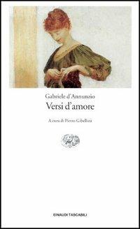 Versi d'amore - Gabriele D'Annunzio - copertina