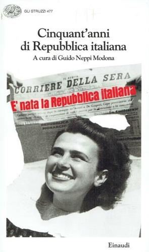 Cinquant'anni di Repubblica Italiana - copertina