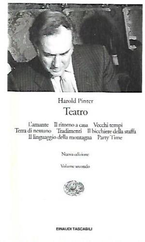Teatro. Vol. 2 - Harold Pinter - copertina