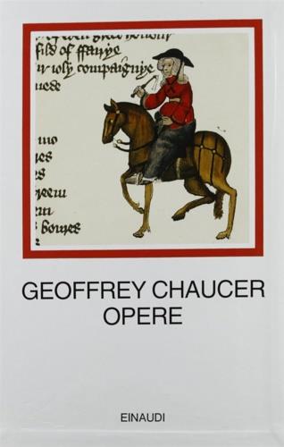 Opere - Geoffrey Chaucer - copertina