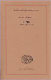 Rime - Guido Guinizzelli - copertina