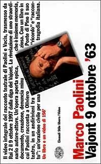 Vajont 9 ottobre '63. Con videocassetta - Marco Paolini - copertina