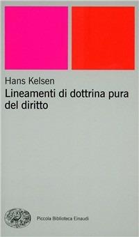 Lineamenti di dottrina pura del diritto - Hans Kelsen - copertina
