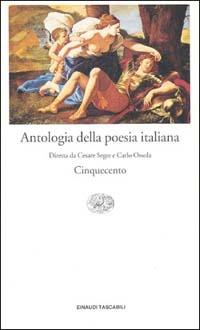 Antologia della poesia italiana. Vol. 4: Il Cinquecento - copertina