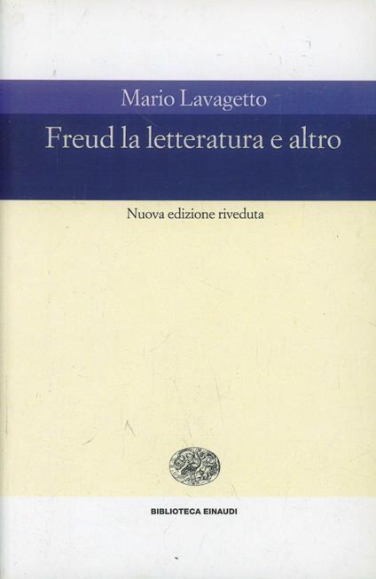 Freud. La letteratura e altro - Mario Lavagetto - copertina