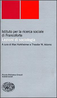 Lezioni di sociologia - copertina