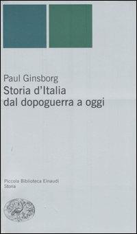 Storia d'Italia dal dopoguerra a oggi - Paul Ginsborg - copertina