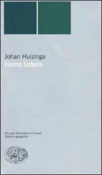 Homo ludens - Johan Huizinga - copertina