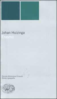 Erasmo - Johan Huizinga - copertina