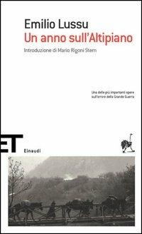 Un anno sull'altipiano - Emilio Lussu - copertina