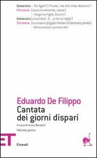 Cantata dei giorni dispari. Vol. 1 - Eduardo De Filippo - copertina