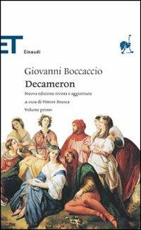 Il decameron - Giovanni Boccaccio - copertina
