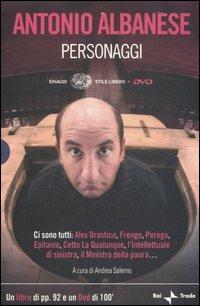Personaggi. Con DVD - Antonio Albanese - copertina
