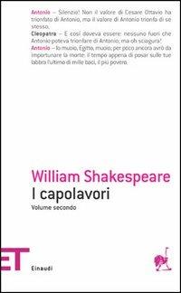 I capolavori. Vol. 2 - William Shakespeare - copertina