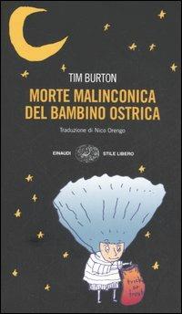 Morte malinconica del bambino ostrica - Tim Burton - copertina