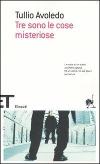 Tre sono le cose misteriose - Tullio Avoledo - copertina