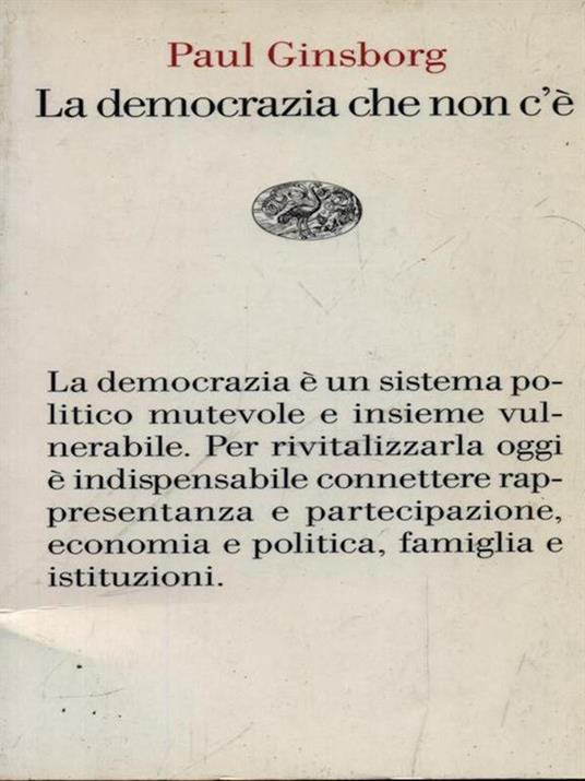 La democrazia che non c'è - Paul Ginsborg - 3