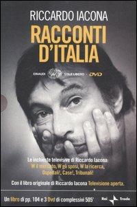 Racconti d'Italia. 3 DVD. Con libro - Riccardo Iacona - copertina