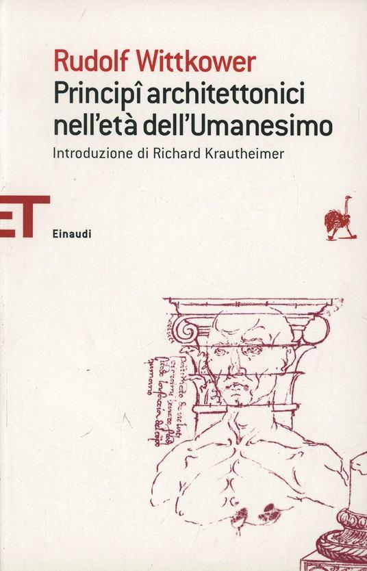 Principi architettonici nell'età dell'umanesimo - Rudolf Wittkower - copertina