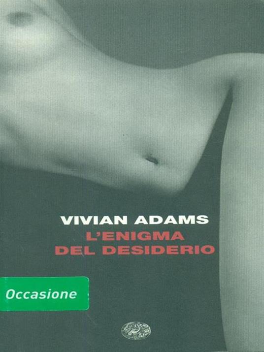 L' enigma del desiderio - Vivian Adams - copertina