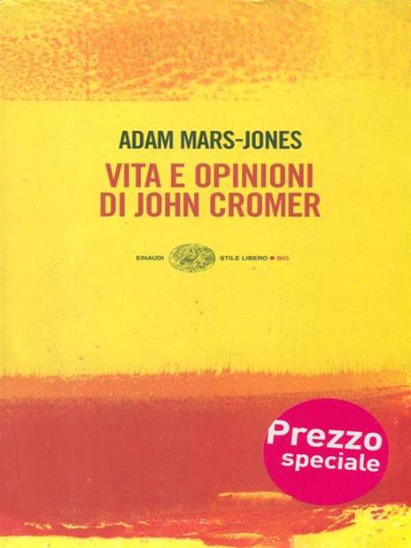 Vita e opinioni di John Cromer - Adam Mars-Jones - copertina